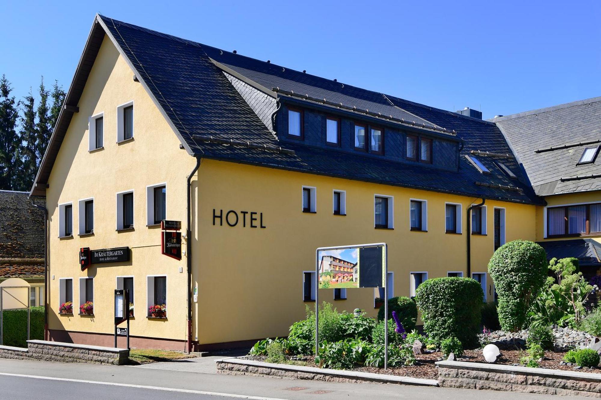 Hotel Im Kraeutergarten Cursdorf Exterior foto